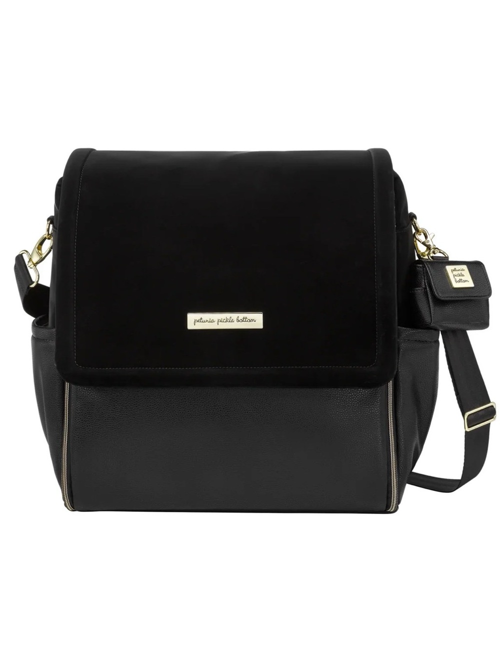 Petunia Pickle Bottom Boxy Backpack Diaper Bag Black